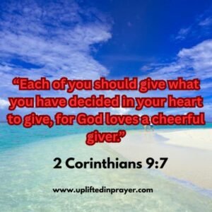 2 Corinthians 9:7