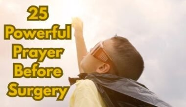 25 Powerful Prayer Before Surgery