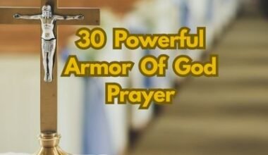 30 Powerful Armor Of God Prayer