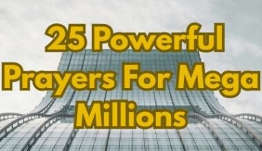25 Powerful Prayers For Mega Millions