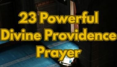 23 Powerful Divine Providence Prayer