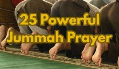 25 Powerful Jummah Prayer