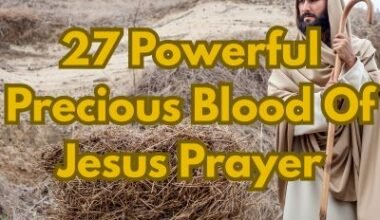 27 Powerful Precious Blood Of Jesus Prayer