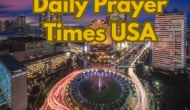 30 Powerful Daily Prayer Times USA