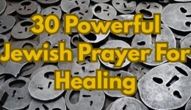 30 Powerful Jewish Prayer For Healing