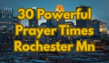 30 Powerful Prayer Times Rochester Mn